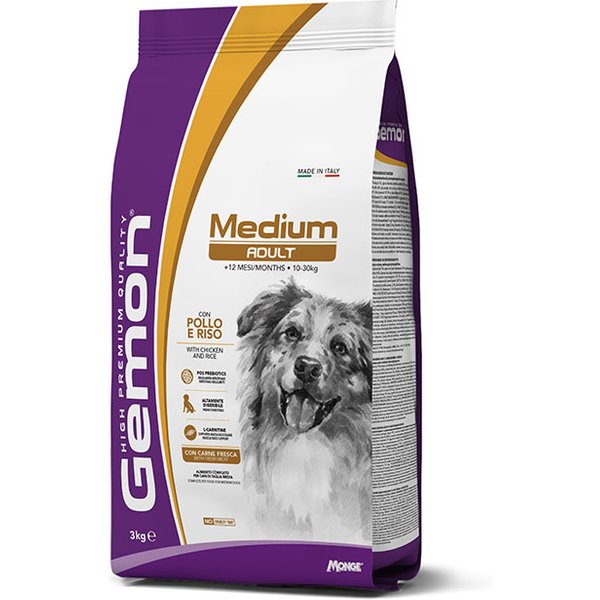 Gemon Hpq Cane M Ad Pollo 15KG-image