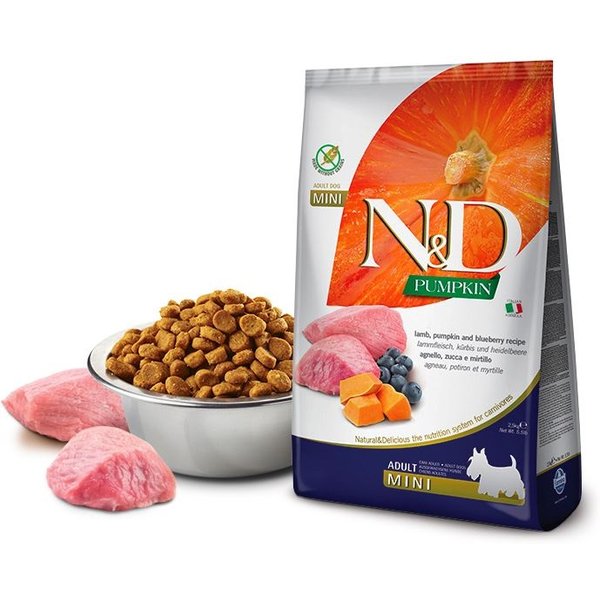 N&D GF P Lamb&Blu AD MINI2,5KG-image