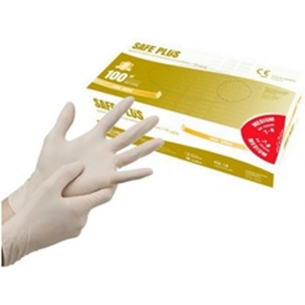 Guanto Lattice Safe Plus Prime Taglia Xs (5-6) Senza Polvere Aql 1,0 100 Pezzi-image