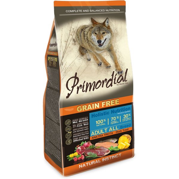 Primordial Cane Adulto ALL Breeds Trota & Anatra 2 KG-image