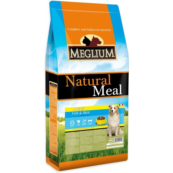 Meglium Cane Adulto Sensible ALL Breeds Pesce & Riso 14 KG-image
