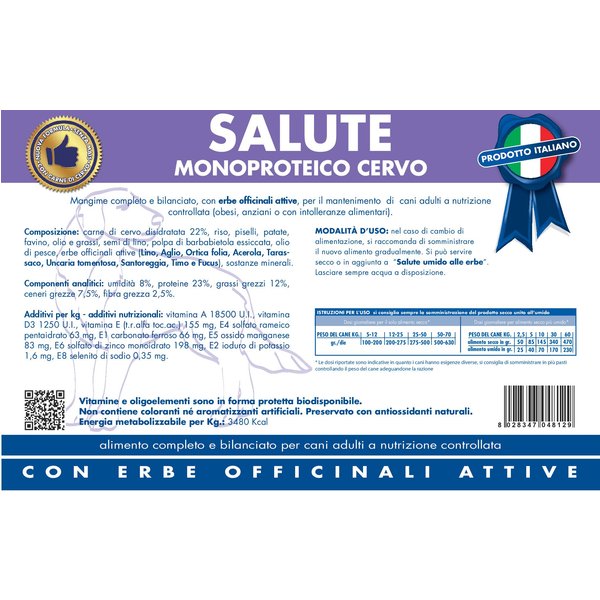 Vet Line Salute Cervo 12,5KG-image