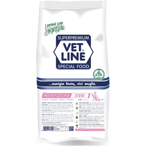 Vet Line Prev Sterilized 3KG-image