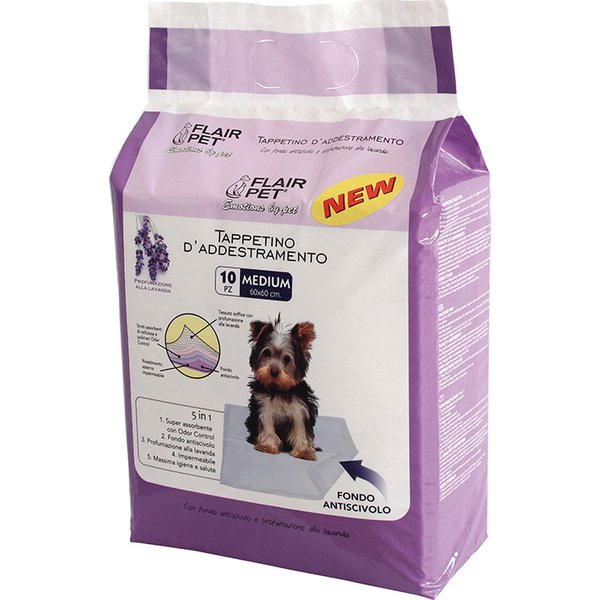 Pets&Hugs Tappetino Luxury Hygienic Fragranza Lavanda 90X60 10 Pz-image