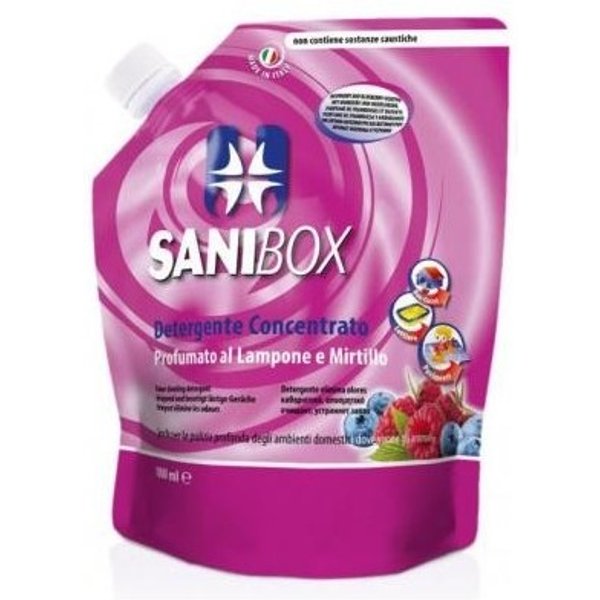 Pet Professional Sanibox Detergente Concentrato Lampone & Mirtillo 1 Lt-image