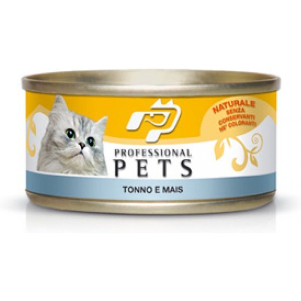 Pet Professional Gatto Adulto Tonno & Mais Lattina 70 GR-image