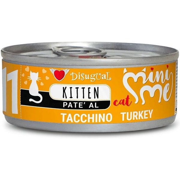 Disugual Gatto Minime (11) Kitten Tacchino Lattina 85 Gr-image