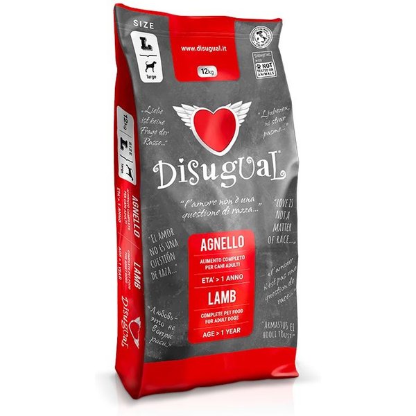 Disugual Cane Adulto Large Agnello 12 Kg-image