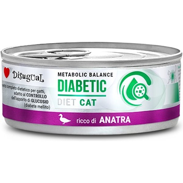 Disugual Gatto Diet Diabetic Anatra 85 GR-image