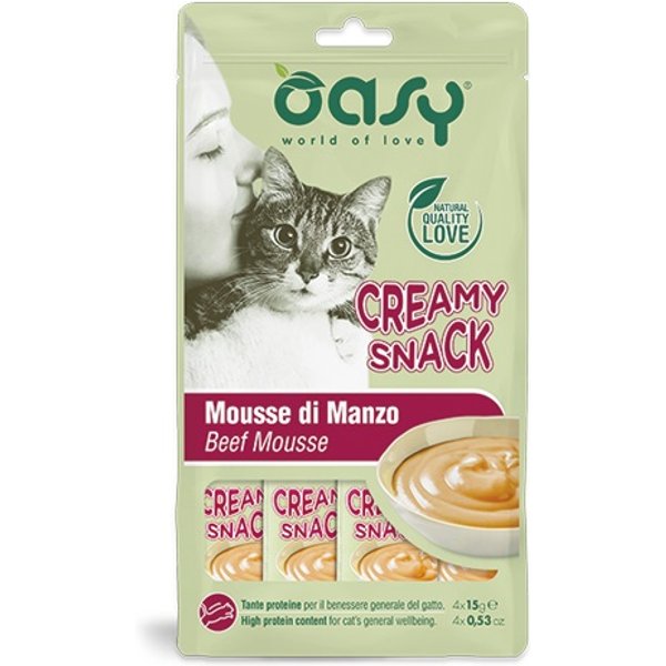 OY CAT Snack Creamy Manzo 15G-image