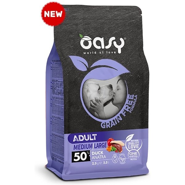 Oasy Dry Dog Gf Ad M/L AN2,5KG-image