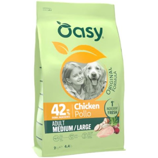 Oasy Cane Original Formula Adulto Medium&Large Pollo 10 KG-image