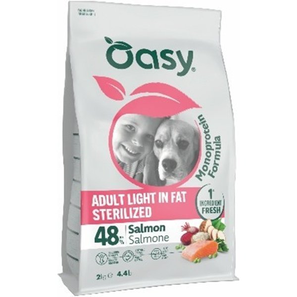Oasy DRY DOG MP AD L Salm 2KG-image