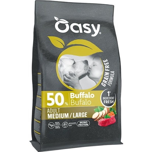 Oasy Dry Dog Gf Ad M/L BUF10KG-image