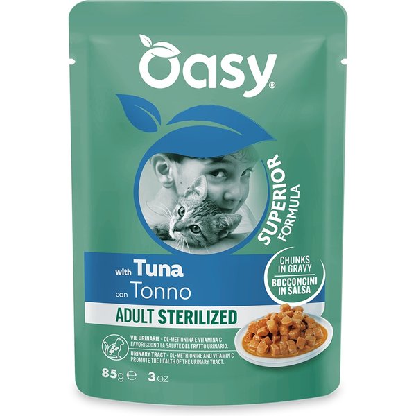 Oasy WET CAT Bocc AD Tonno 85G-image