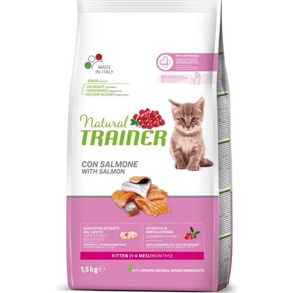 Nt Cat Kitten Salmon 1,5KG-image