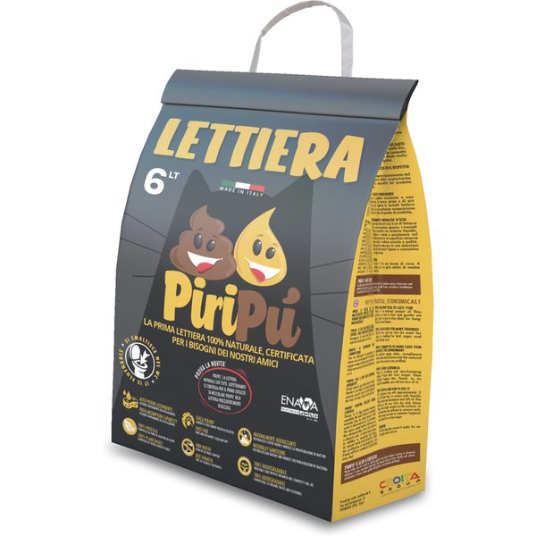 Piripu' Gatto Classic Lettiera 100% Naturale 6 Lt-image