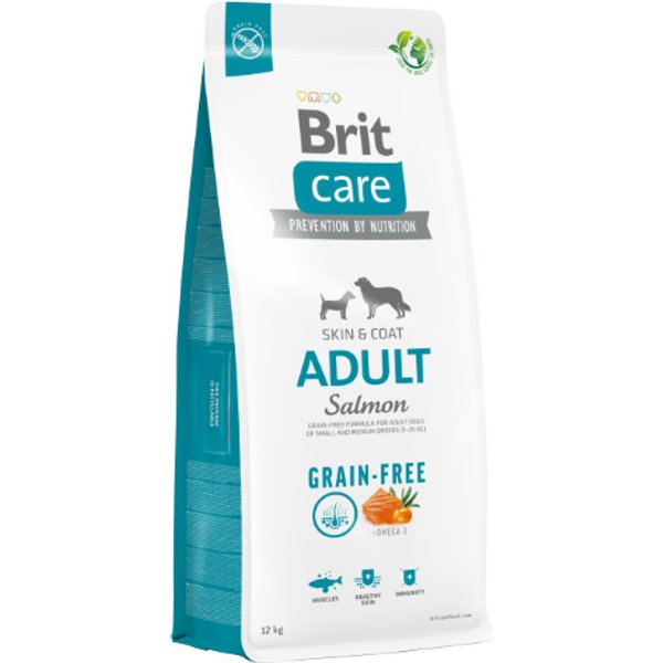Brit Care Cane Grain Free Adult Medium Salmon 12 KG-image