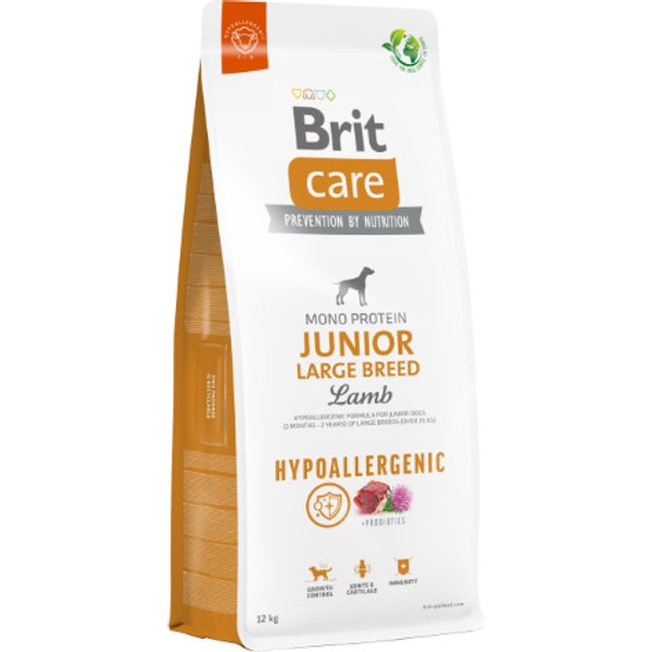 Brit Care Cane Hypoallergenic Junior Large Lamb 12 Kg-image