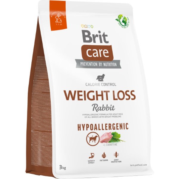Brit Care Cane Hypoallergenic Adult Weight Loss Rabbit 3 Kg-image