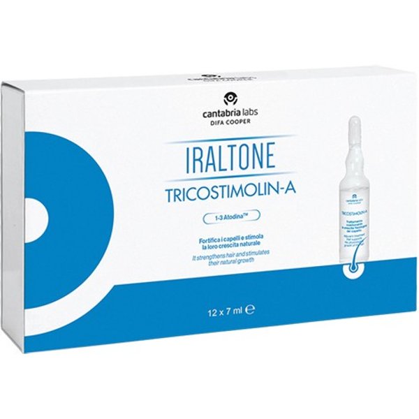 Lab.Farmaceutici Krymi Tricostimolina Rinforzante 12 Fiale Da 7Ml Capelli-image