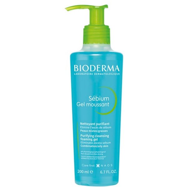 Bioderma SéBium Gel Moussant 200 Ml-image