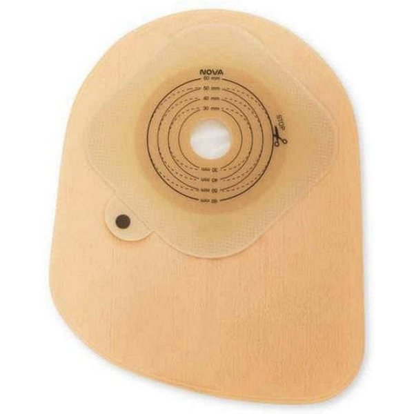 Placca Convessa Per Colo Ileo E Urostomia Convex Flangia Semovente Nova 2 55 Mm Ritagliabile 15/42 Mm 5 Pz-image