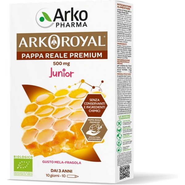 Arkoroyal Pappa Reale 500Mg 10 Flaconcini-image