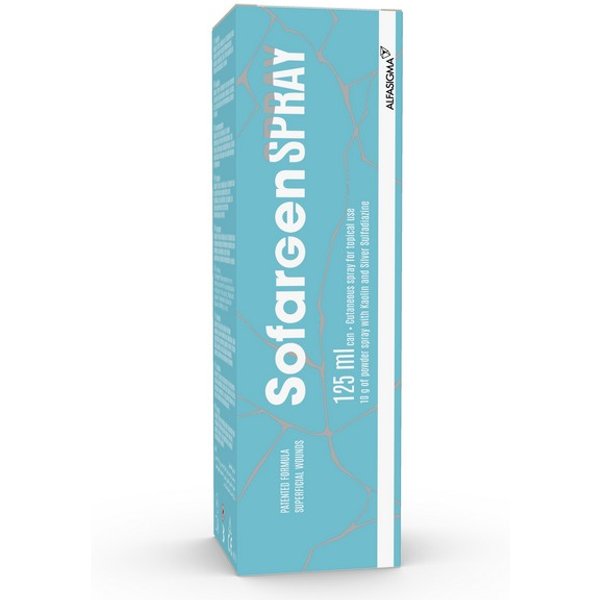 Sofargen Spray Con Sulfadiazina Argentica Per La Pelle 125Ml-image