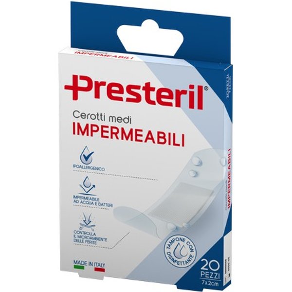 Cerotto Medipresteril 7X2 Impermeabili 20 Pezzi-image