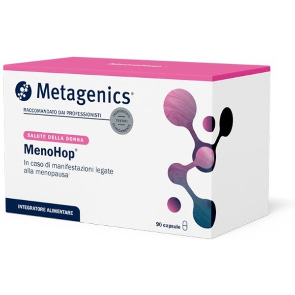 Metagenics Menohop Integratore Menopausa 90 Capsule-image