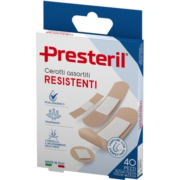 Cerotto Medipresteril Assortiti Resistenti 40 Pezzi-image