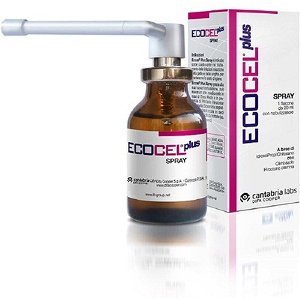 Cantabria Labs Ecocel Plus Spray Dermatologico Per Cute E Unghie 20Ml-image