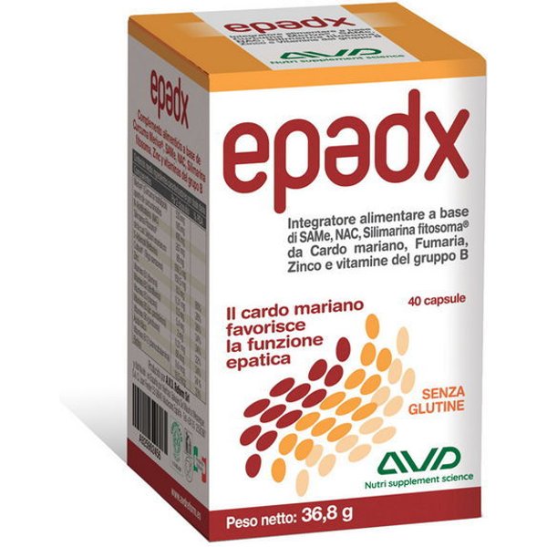 A.V.D. Reform Epadx Integratore Funzione Epatica Con Same Nac 40 Capsule-image