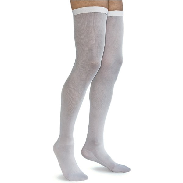 Anti Trombo Calza Compressiva Colore Bianco Taglia Xl-image