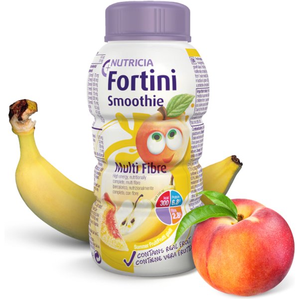 Fortini Smoothie Multi Fibre Gusto Frutti Gialli 200Ml-image