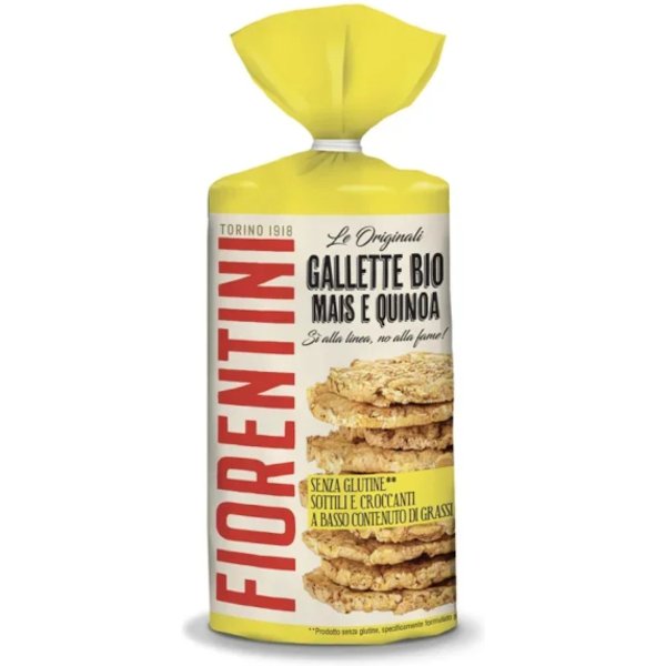 Gallette Bio Di Mais E Quinoa Fiorentini 120G-image