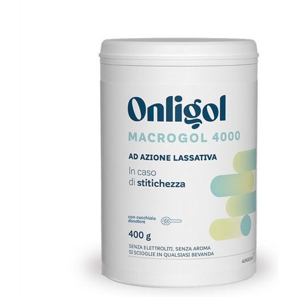 Onligol Macrogol 4000 Soluzione Orale Stitichezza 400 G-image