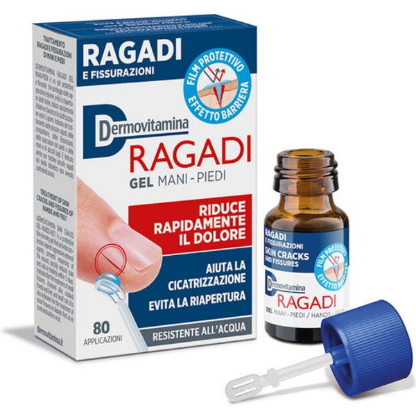 Dermovitamina Gel Ragadi Mani Piedi Protettivo Cicatrizzante 7Ml Con Spatola-image