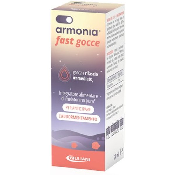 Armonia Fast Melatonina 1Mg Gocce 20Ml-image