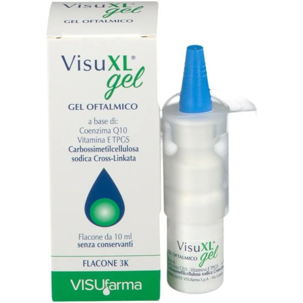 Visufarma Visuxl Gel Oftalmico 10Ml Lubrificante Antiossidante Occhi Secchi-image