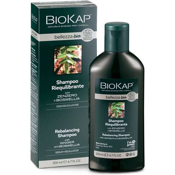 Biokap Bellezza Bio Shampoo Riequilibrante Cosmos Ecocert 200 Ml-image
