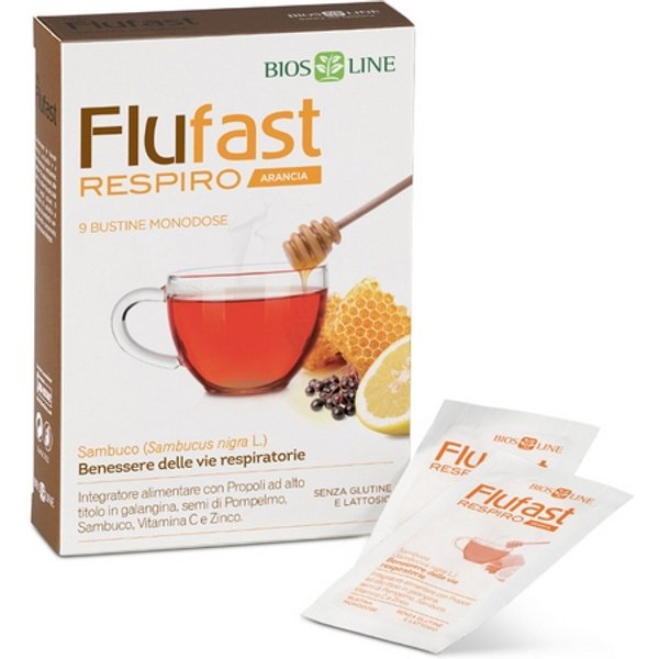 Apix Propoli Flufast Respiro Arancia 9 Buste-image