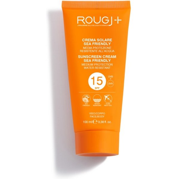 Rougj+ Crema Solare Sea Friendly SPF 15 Da 100Ml-image