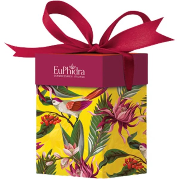 Euphidra Cofanetto Di Natale Golden Day Benessere Viso - Maschera Illuminante 75 Ml + Siero Antirughe 30 Ml + Siero Idratante 15 Ml-image