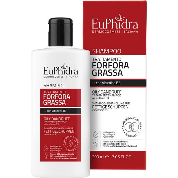 Shampoo Forfora Grassa Euphidra 200Ml-image