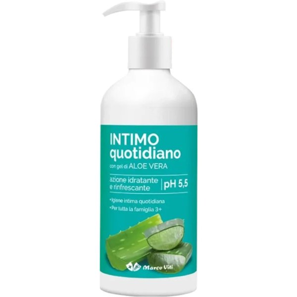 Marco Viti Intimo Quotidiano PH 5.5 Con Aloe Vera 500 Ml – Idratante E Rinfrescante-image