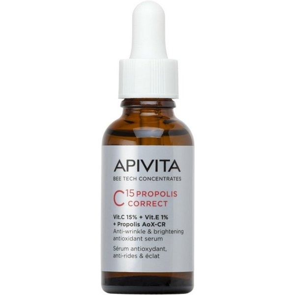 Siero Anti-Rughe Di Apivita C15 Propolis Correct 30Ml-image