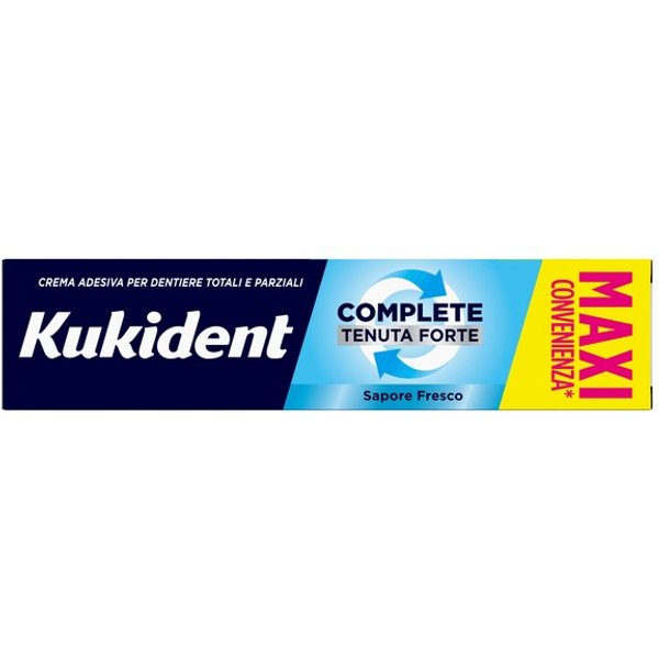 Kukident Complete Fresco Crema Adesiva Per Dentiere 70G-image