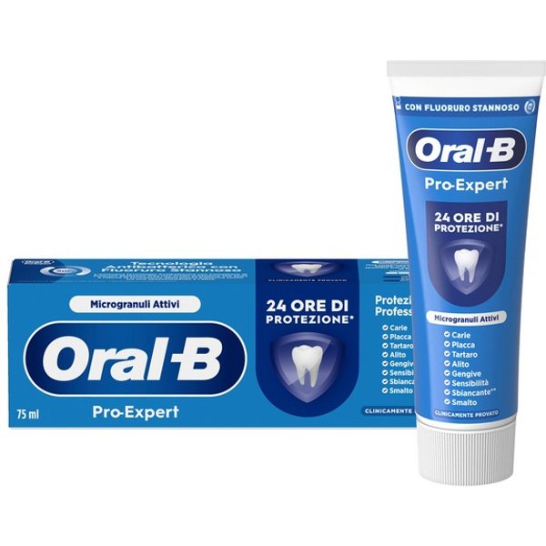 Oral-B Pro-Expert Dentifricio – Microgranuli Attivi 75Ml-image